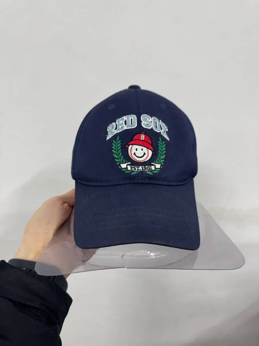 MLB キッズ レッドソックス メッシュボールキャップ