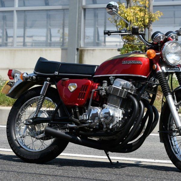 MRS-REH75-02B エムテック中京 M-TEC中京 MRS フルエキゾースト 手曲げ ショート管 CB750K 黒 - メルカリ