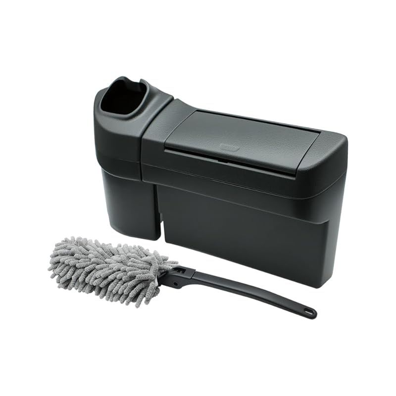 槌屋ヤック(Tsuchiya Yac) 車種専用品 トヨタ 40系 アルファード ヴェルファイア 専用 サイドBOXゴミ箱プラス 運転席用 ブラック 1.5L SY-AV8 0