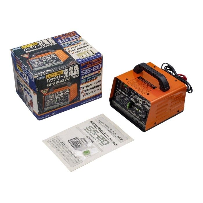 セルスター バッテリー充電器 SS-20 12V セルスタート機能付 SS-20 バッテリー充電器(SSシリーズ) 1台 セルスター 【通販