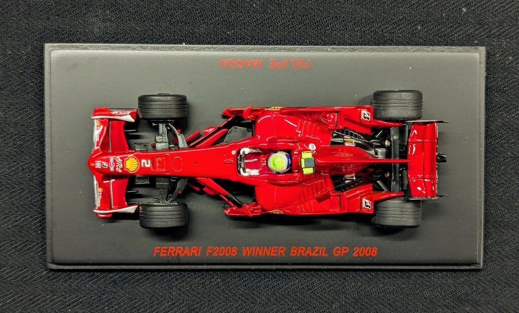ミニカー Red Line models Ferrari F2008 Brazil GP MINIMAX 1/43 Red Line Ferrari F2008 Winner Brazil GP 2008 RL180