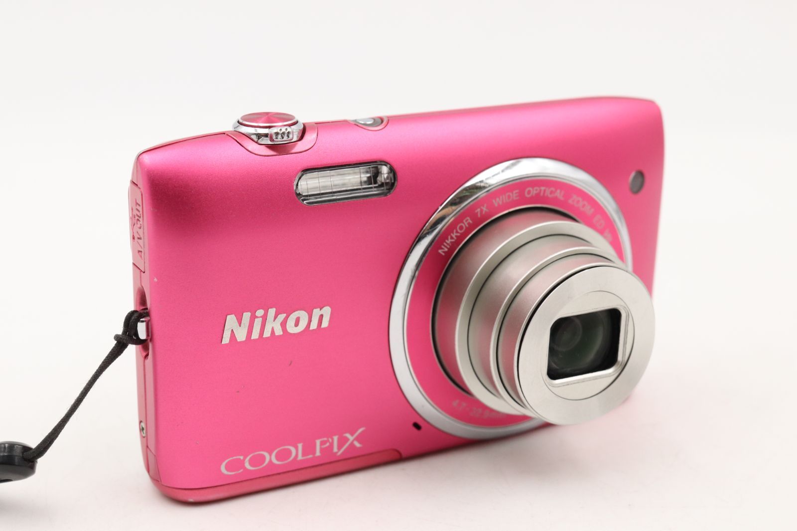 良上品☆ニコン Nikon COOLPIX S3500 ピンク クールピクス コンパクト