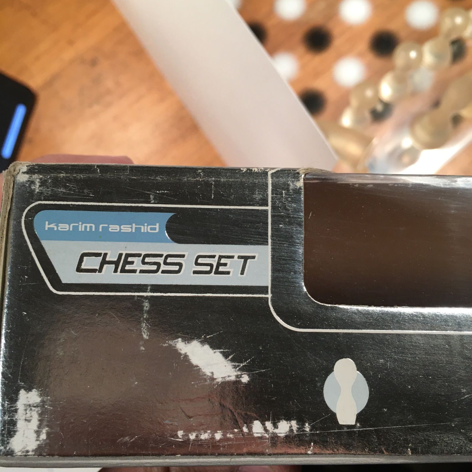 カリム・ラシッド Karim Rashid チェスセット CHESS SET 箱付き - メルカリ