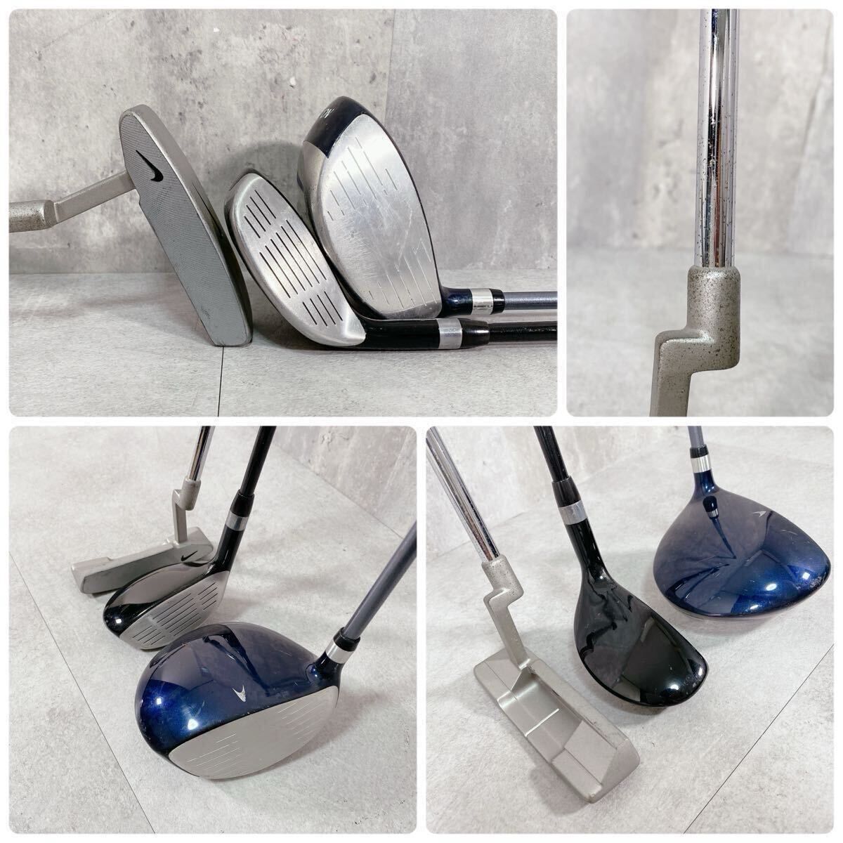 訳あり ジュニア MIZUNO クラブ10点セット ミズノ 子供 ゴルフ 訳あり