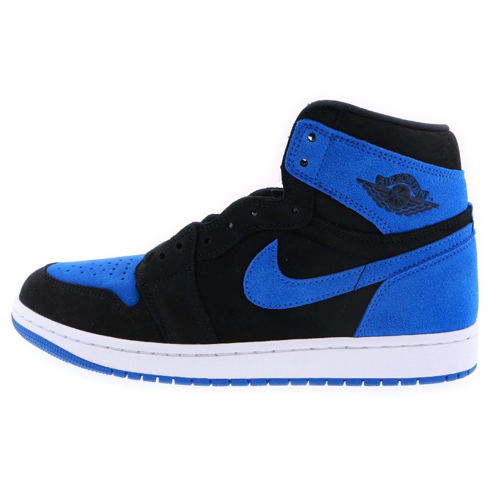 NIKE (ナイキ) AIR JORDAN1 RETRO HIGH OG Royal Reimagined DZ5485-042 エアジョーダン1 レトロ ハイカットスニーカー ロイヤル リイマジンド ブルー/ブラック US9.5/27.5cm