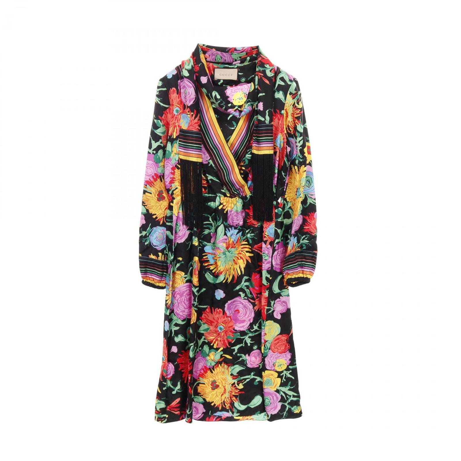 GUCCI シルクワンピース グッチ GUCCI ワンピース Gucci × Ken Scott フローラル 650508