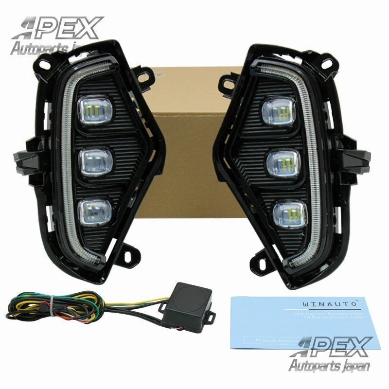 2019 - 2020年 トヨタ TY RAV4 アンバー付き デュアル デイタイムランニングライト 設計 ２ｐZYL907おすすめ注目