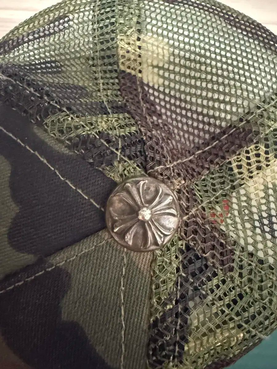 クロムハーツ カモフラージュ メッシュキャップ