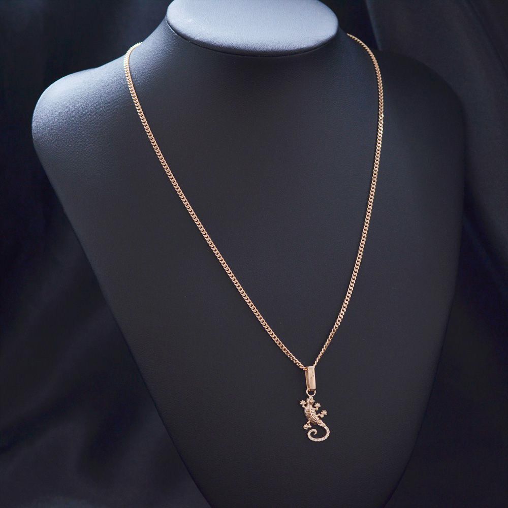 ペンダントトップ メンズ K18PG 18金 ピンクゴールド ダイヤモンド