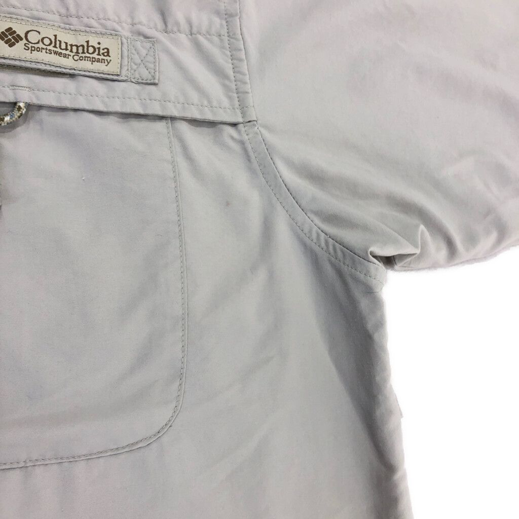 メンズ 古着 00年代コロンビア PFG 長袖 フィッシングシャツ ベージュXL 古着00年代コロンビアPFG長袖フィッシングシャツ ベージュ
