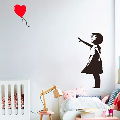 特別セール】>バンクシー< ウォールステッカー バンクシー BANKSY Balloon Girl ゼネラルステッカー おしゃれ 壁紙 DIY -  メルカリ