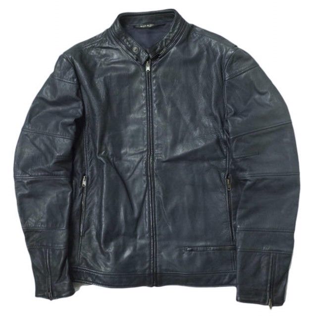 SERAPHINセラファンレザーライダースジャケット ブラックサイズ48