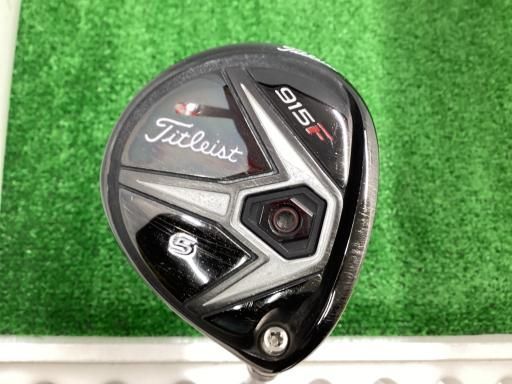  タイトリスト 915 F 5W フェアウェイウッド FW 純正特注シャフト (フレックスX) メンズ 男性用 右利き 右用 Cランク ゴルフクラブ