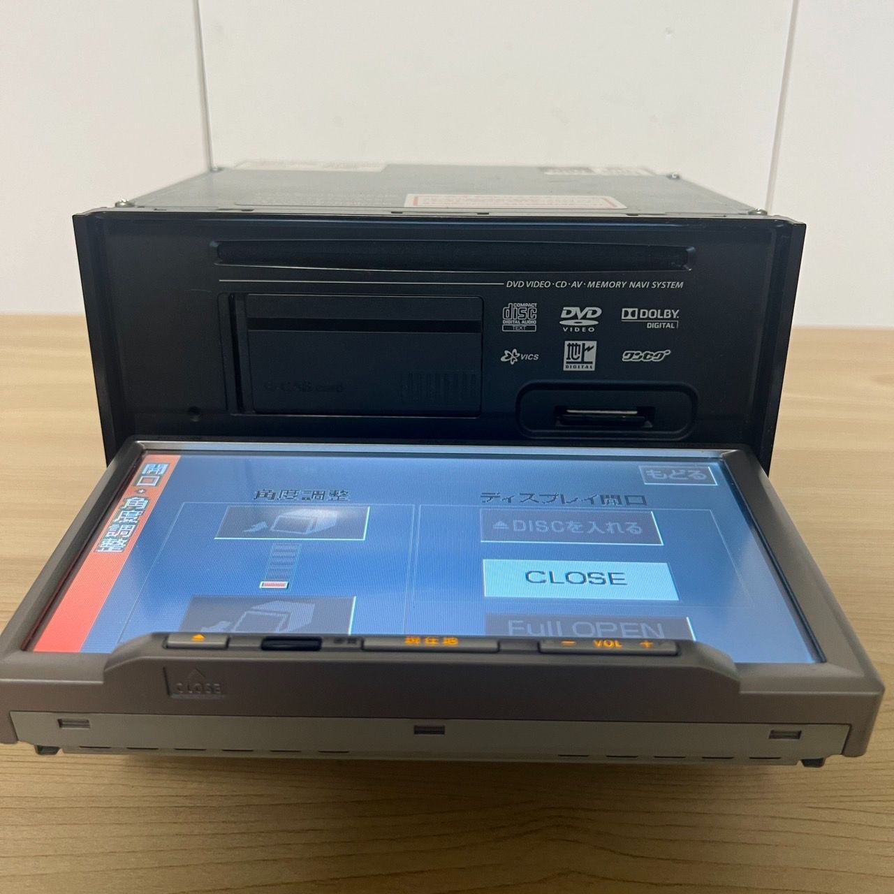 ★イクリプス メモリーナビ AVN339mkⅡ DVD再生・地デジTV★動作良好 ☆イクリプス メモリーナビ AVN339mkⅡ DVD再生・地デジTV☆動作