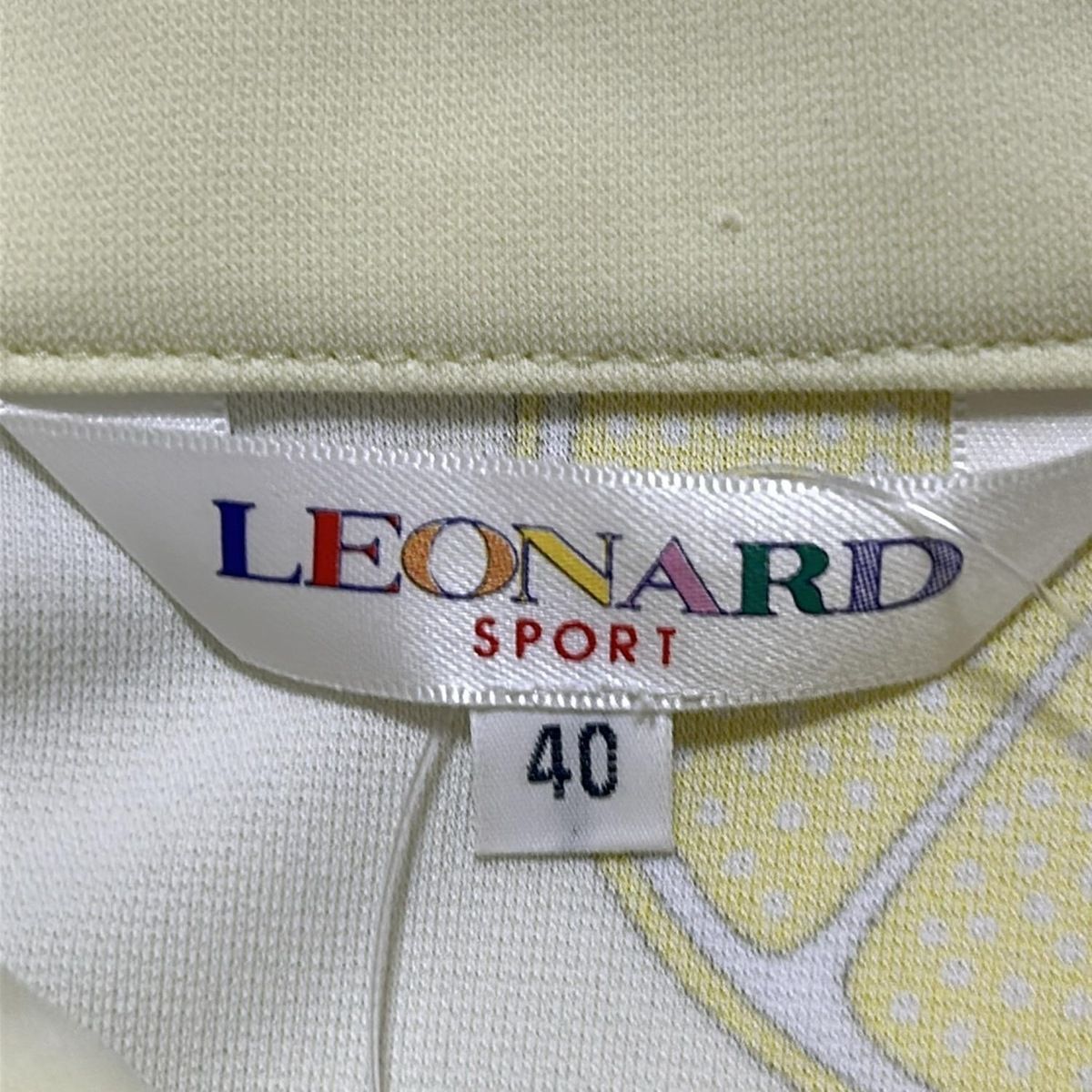 LEONARD SPORT レオナールスポーツ チュニック ネイビー 花柄
