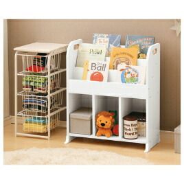 絵本ラック ウォールナットブラウン