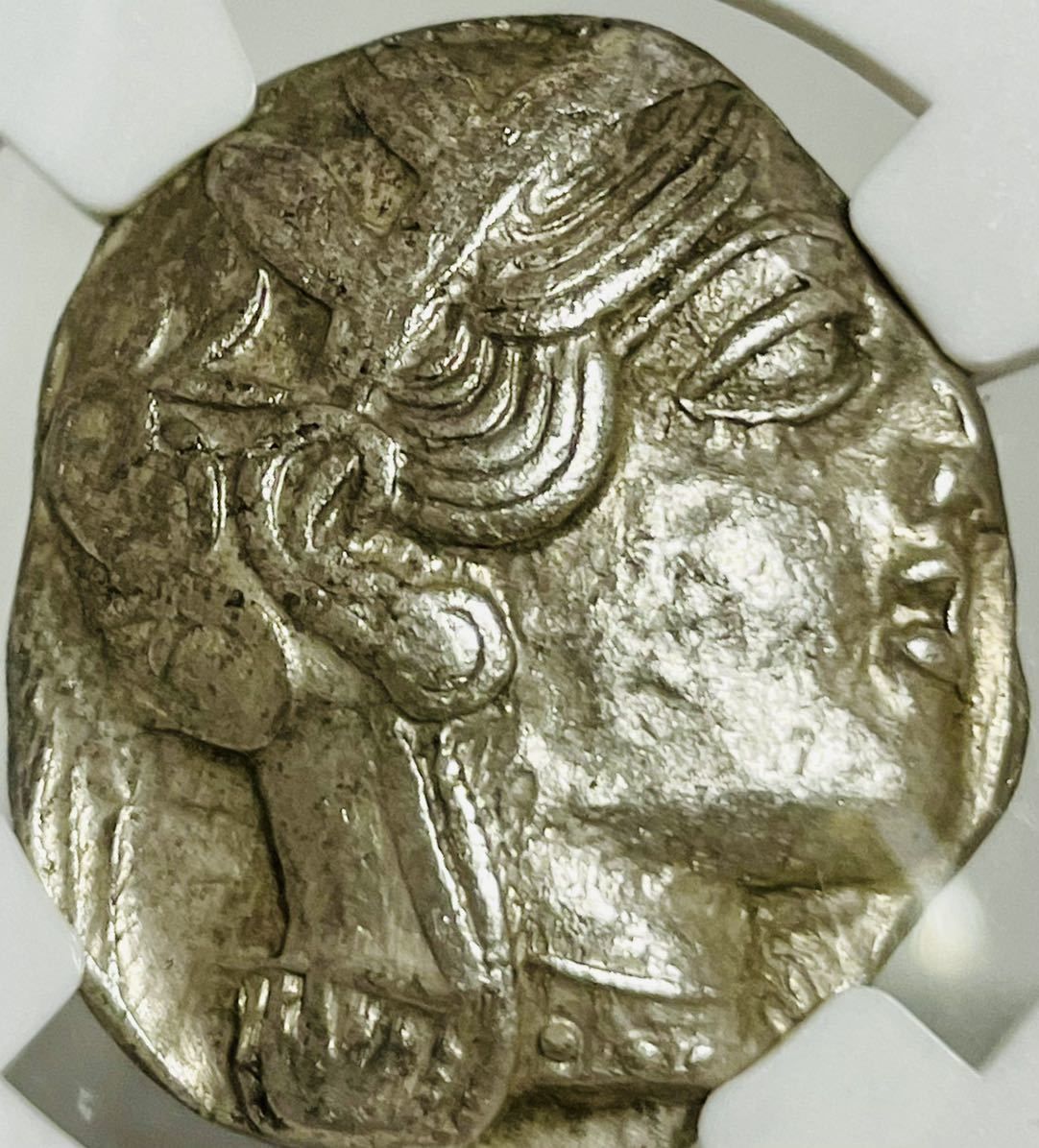 最先端 紀元前5世紀アテナイ帝国 ドラクマ銀貨 ドラクマ銀貨 紀元前5 