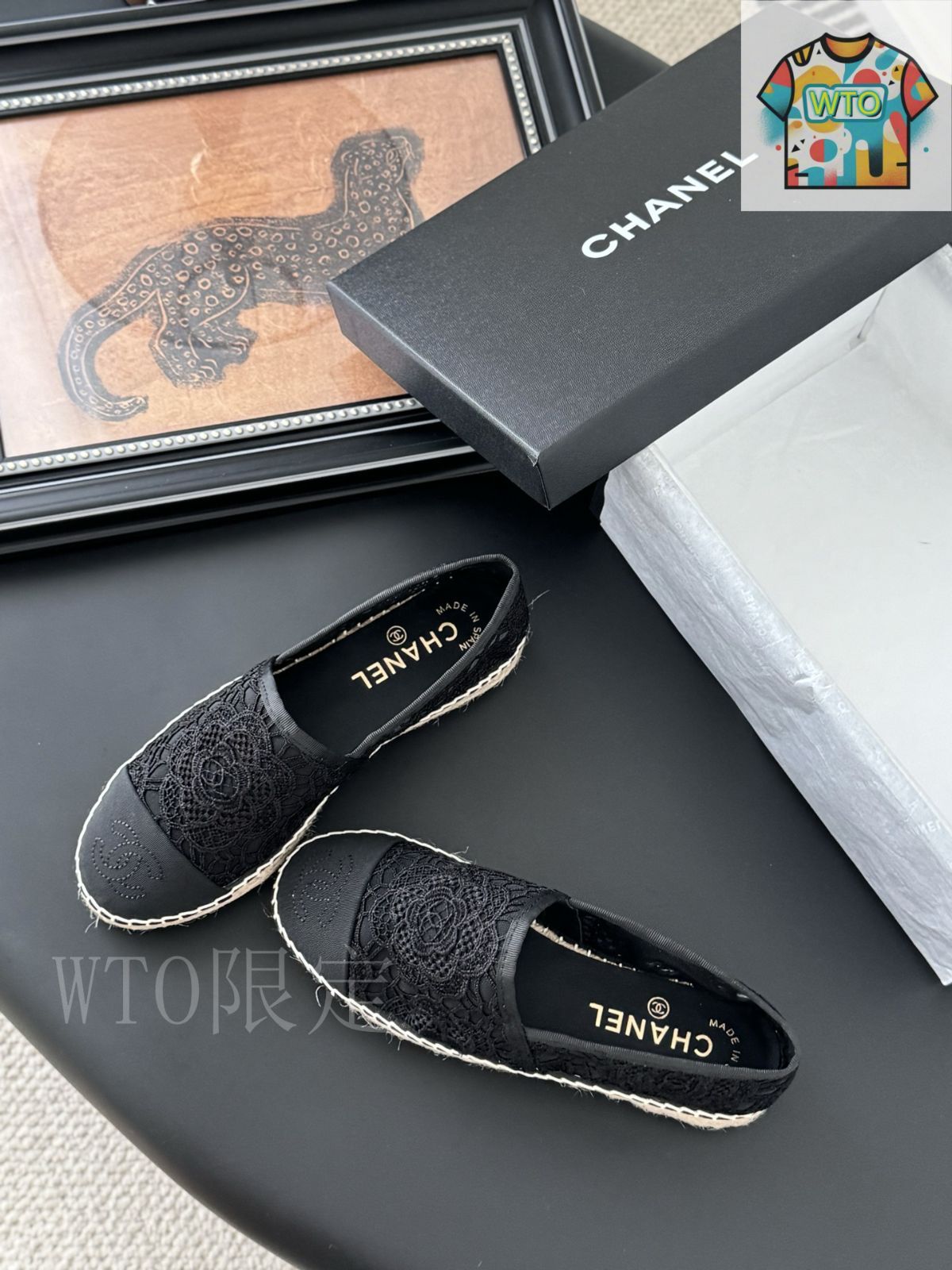 待望の新作♡履き心地抜群【CHANEL】エスパドリーユ エスパドリーユ - コーデュロイ & グログラン、ダークベージュ