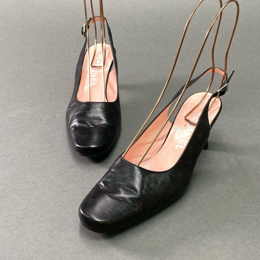 スリングバックパンプス