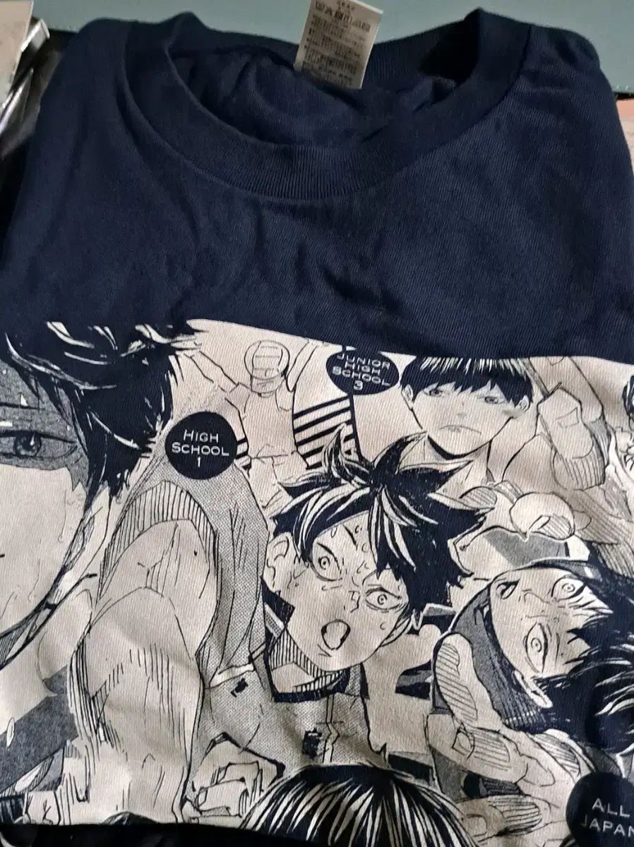 ジャンプショップ 影山 原画 半袖 Tシャツ
