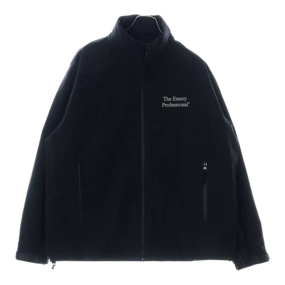The Ennoy Professional エンノイプロフェッショナル 3LAYER SHELL JACKET 3レイヤー シェル ジップジャケット ブラック