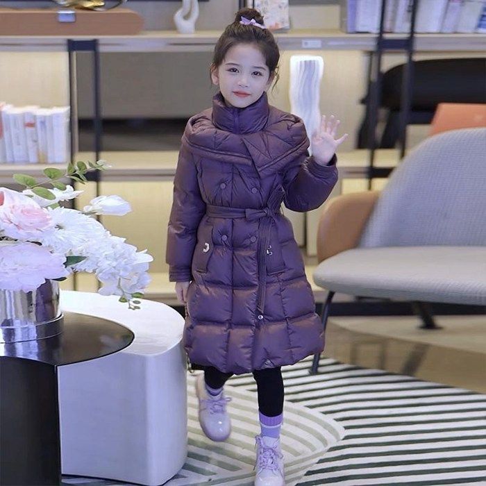 キッズ 女の子 ロングコート 子供 ダウンコート ボアコート アウター ダッフルコート 子ども服 裏ボア コート 女の子の通販 ロング丈 子供服 ダウンジャケット 中綿コート
