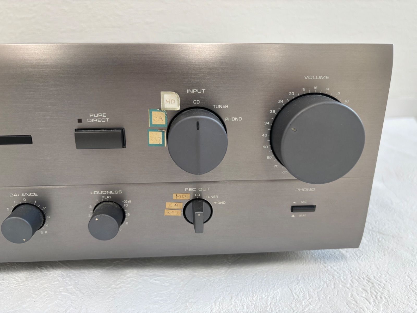 YAMAHA ヤマハ AX-570 NATURAL SOUND STEREO AMPLIFIER リモコン