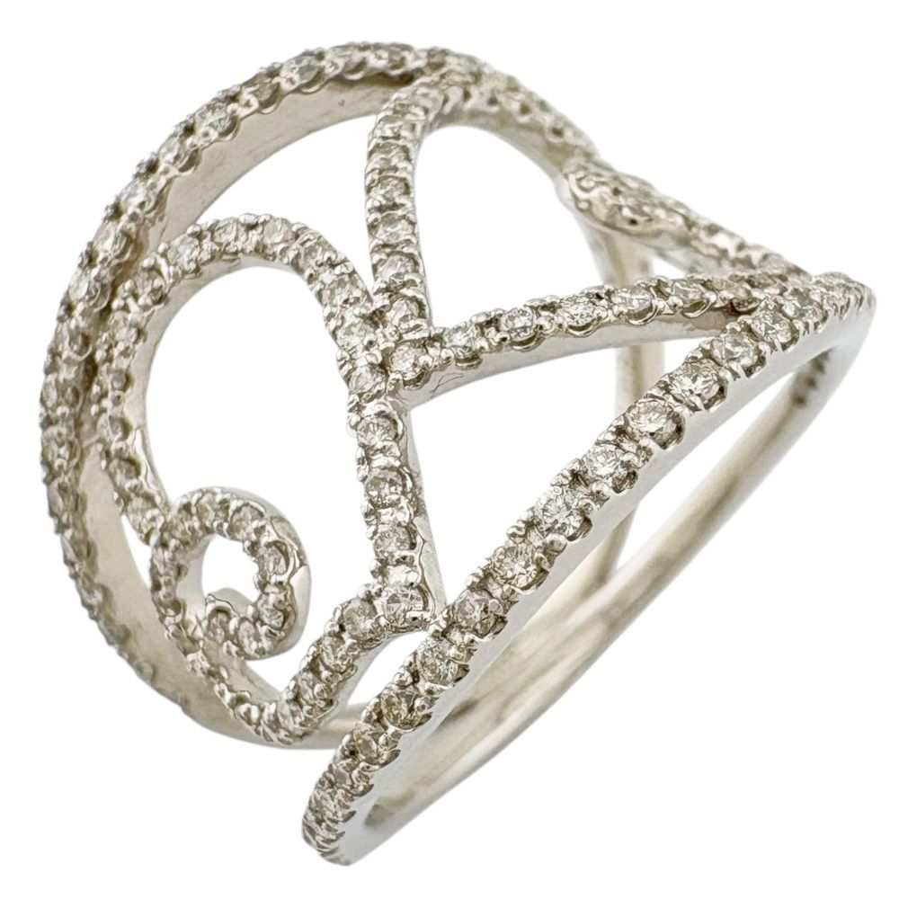 リング 指輪 12号 Pt900プラチナ ダイヤモンド レディース