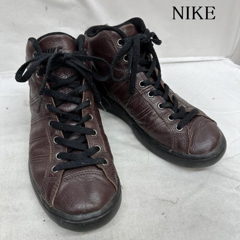 新作登場人気超希少 96年製 NIKE sweet lew レザー 本革 ブラック 26 靴