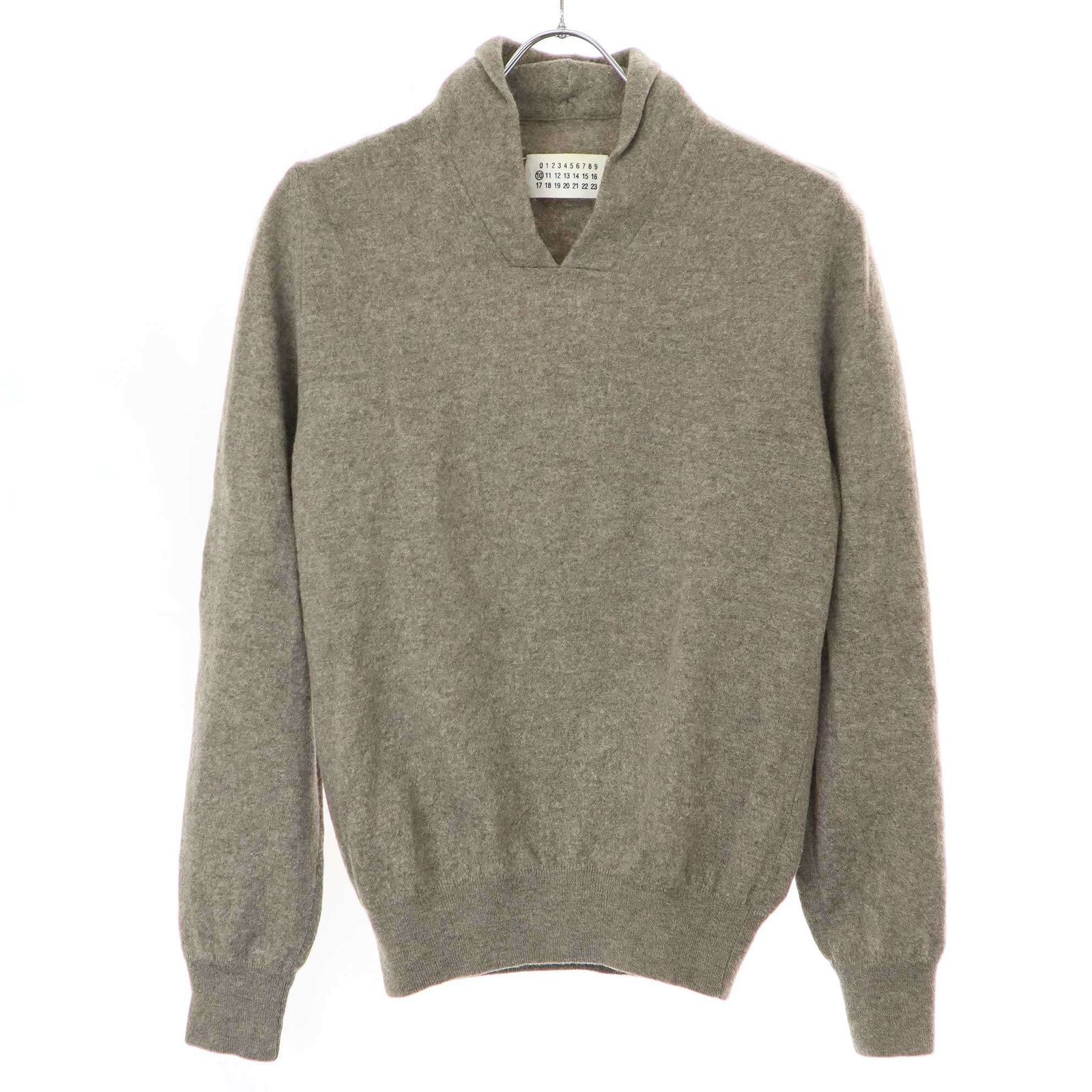 Maison Martin Margiela 10 メゾン マルタン マルジェラ 10 2008AW ウールニットセーター  グレー M