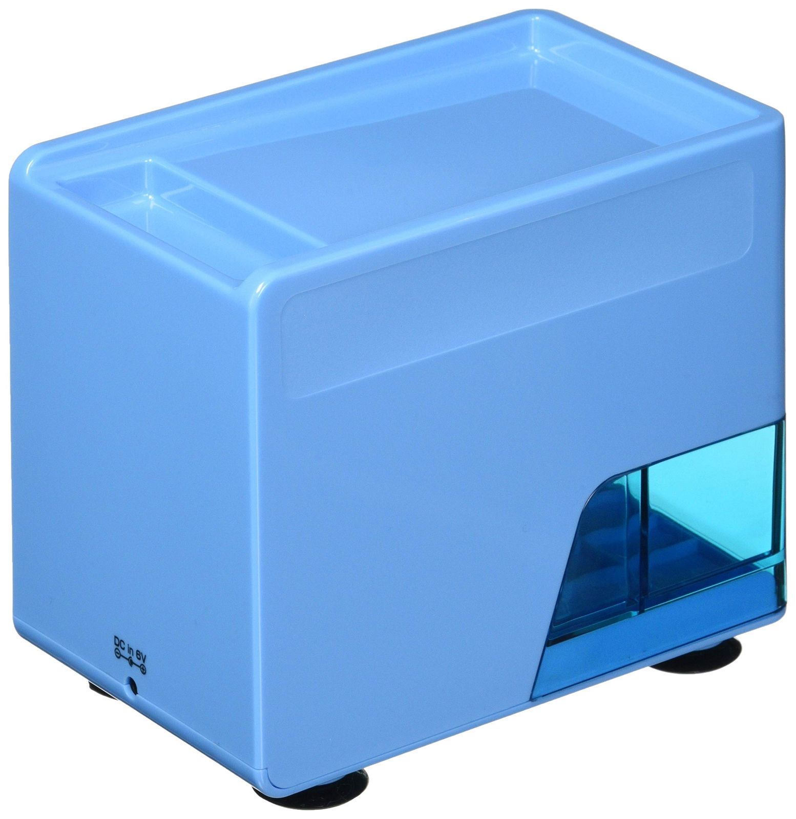 ナカバヤシ 電動鉛筆削り スリムトレータイプ DPS 601 KB ブルー