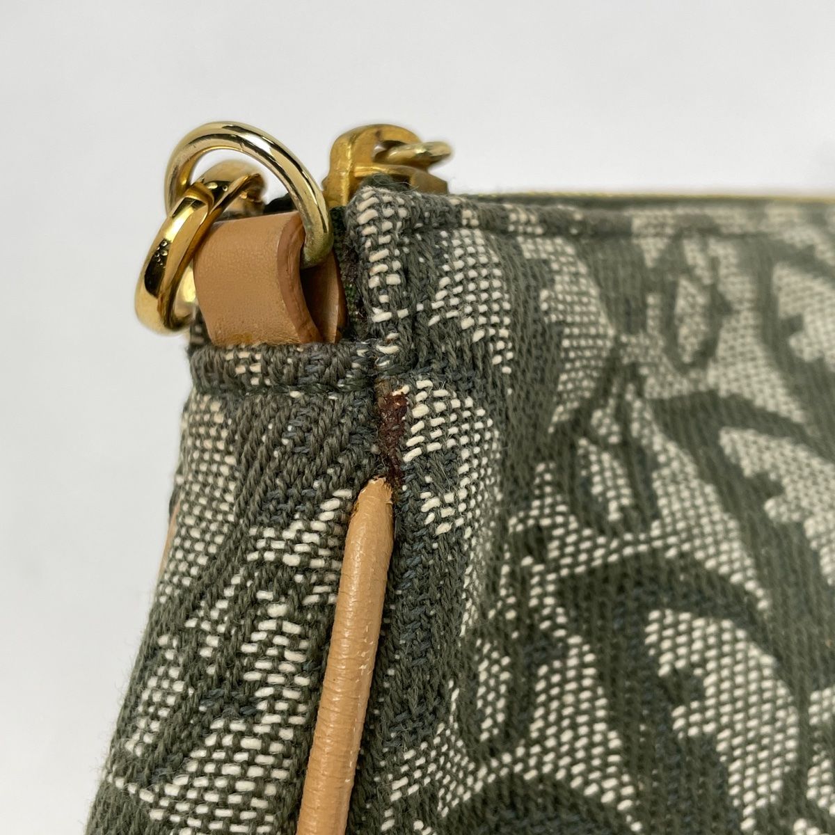 最終値引き】 クリスチャンディオール Christian Dior トロッター柄  