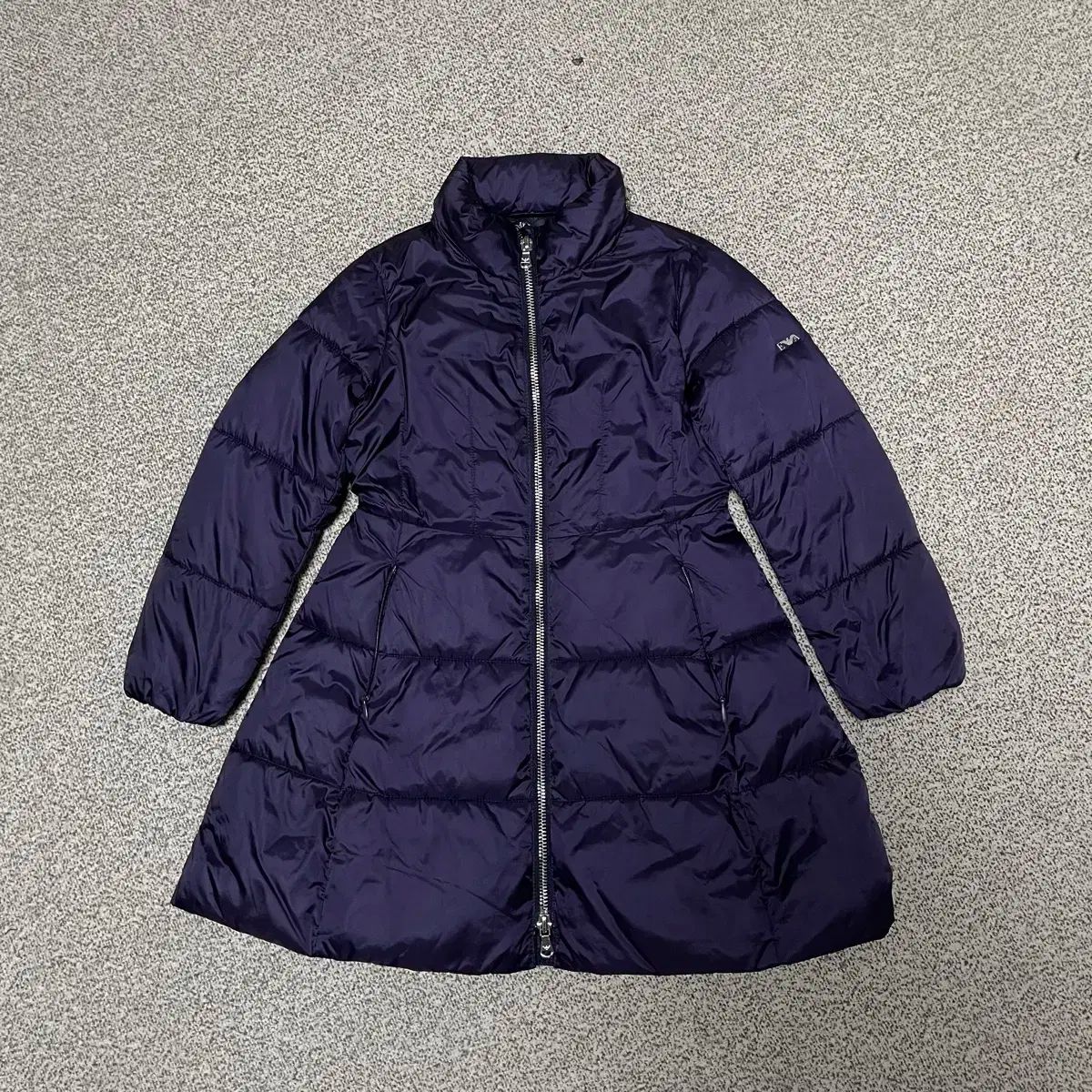 EMPORIO ARMANI キッズ ダウンコート EMPORIO ARMANI (エンポリオアルマーニ) ダウンジャケット ブラック