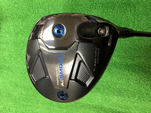 新品未使用 PARADYM Ai SMOKE Ti 340 MINI 13.5° Used Callaway Mini Driver PARADYM Ai SMOKE Ti 340 MINI 11.5