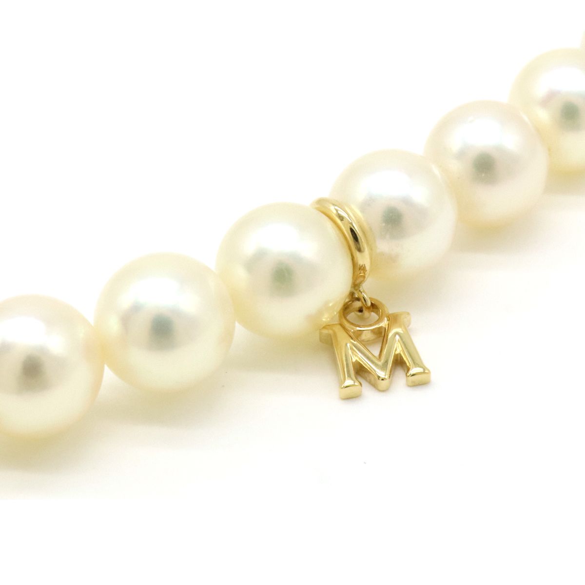 MIKIMOTO ミキモト パール ネックレス チョーカー 真珠 52玉 6.5m/m  