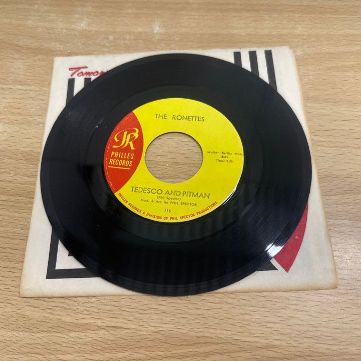 ○01)【同梱不可】The Ronettes/Be My Baby/Tedesco And Pitman