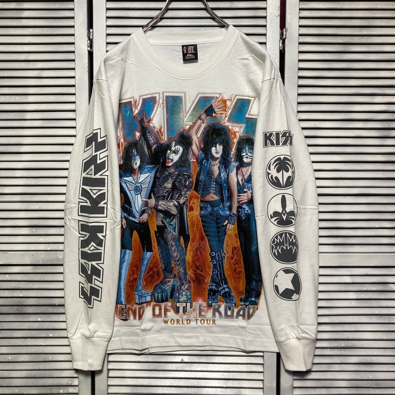 レアUS古着○バンドTシャツ KISS キッス メンズL - メルカリ