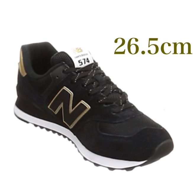 NB ニューバランス ML574 BLACK（UB2）26.5cm D