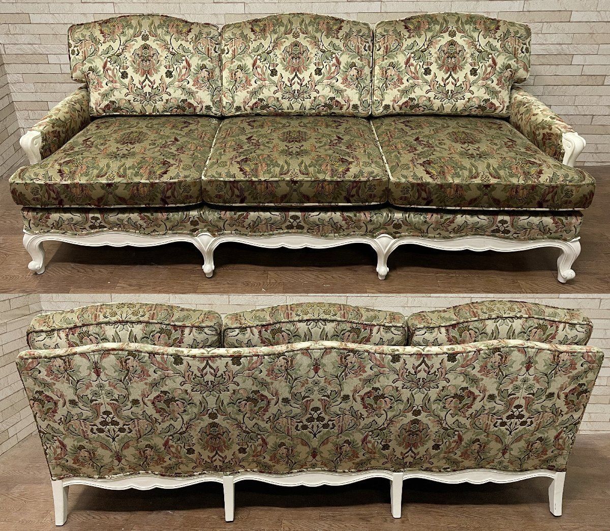 美品■ドレクセルヘリテイジ■アップホルスタリー■3人掛けソファ■120万■ 展示品相当 DREXEL HERITAGE ドレクセルヘリテイジ 3人掛けソファ 3P