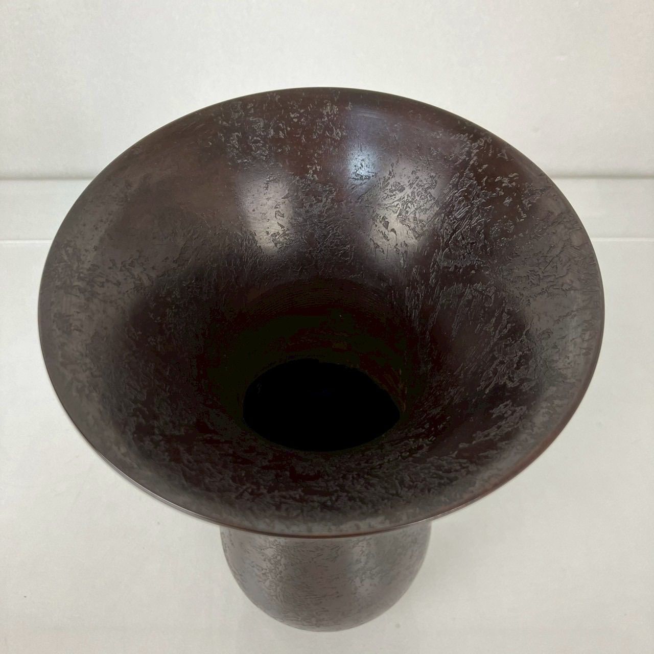 池坊 紫雲 銅製 花器 銅器 花入 花活け 華道具 藤双耳  フラワーベース m39783604988_1.jpg?1713999633