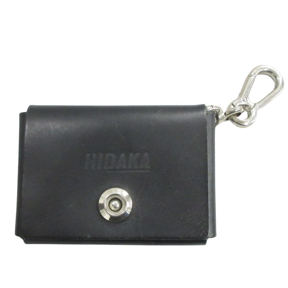 HIDAKA コインケース 美品 HIDAKA ヒダカ Leather coin case レザー コイン ケース