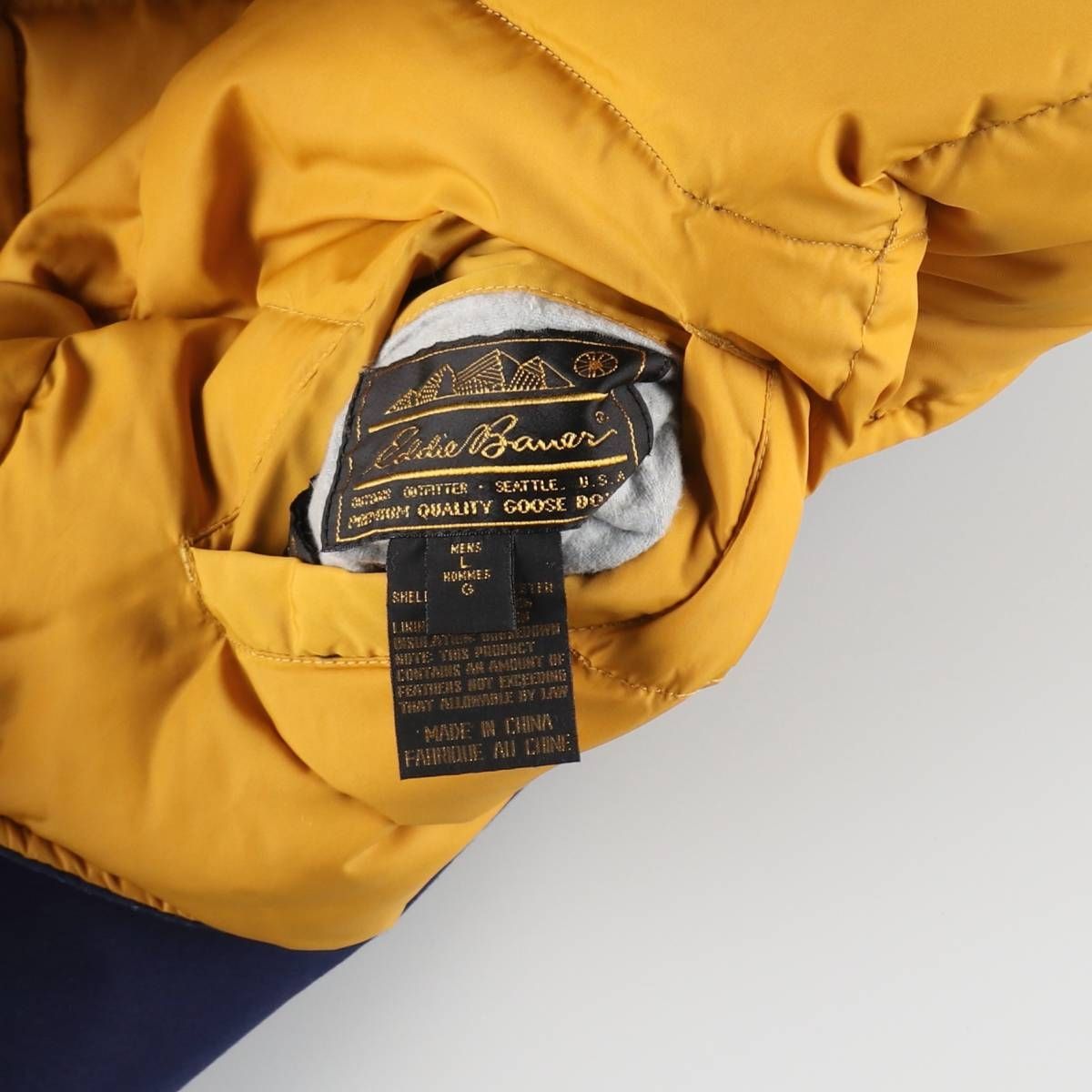 古着 80~90年代 エディーバウアー Eddie Bauer 黒タグ