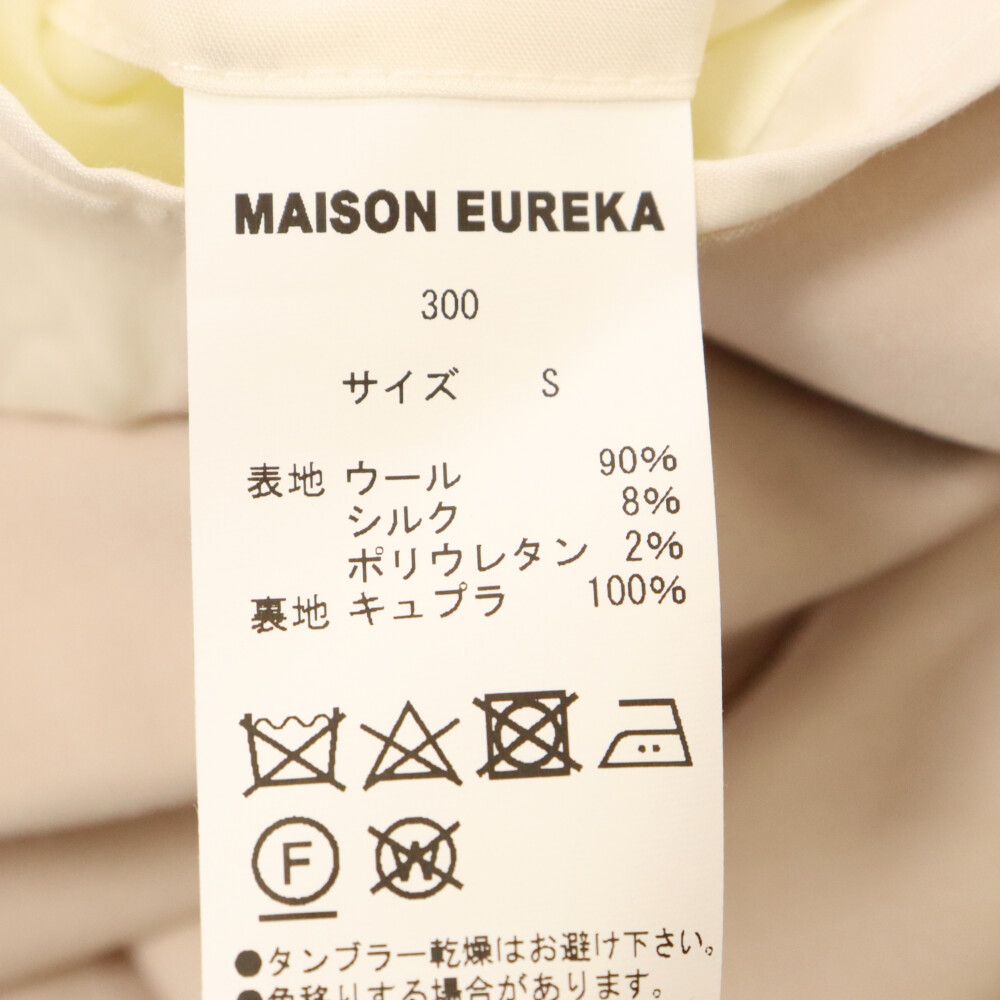 MAISON EUREKA (メゾン エウレカ) GRANPAS SUMMER JACKET シルク混 