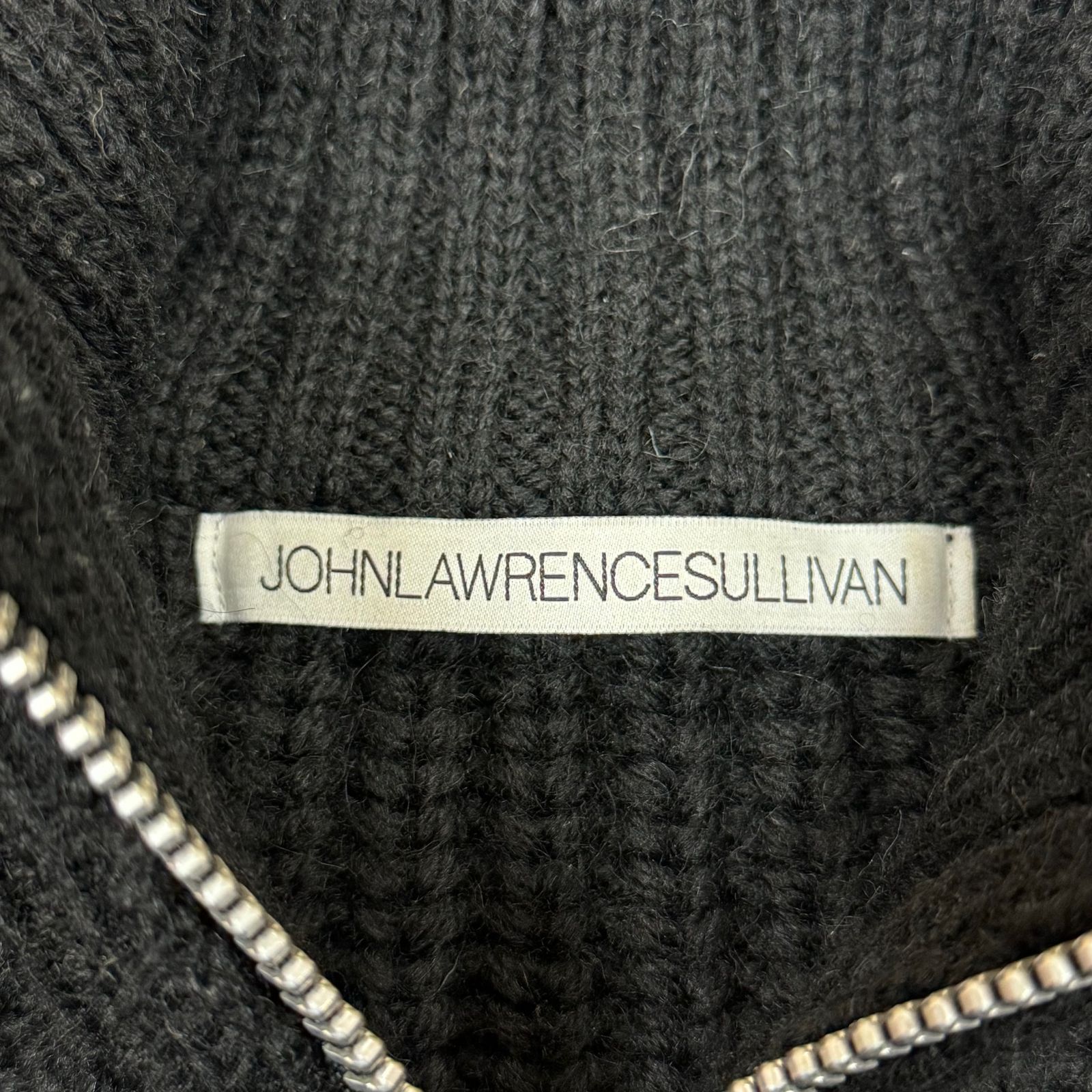 定価96800円 JOHNLAWRENCE SULLIVAN Fireman knit cardigan ファイヤー