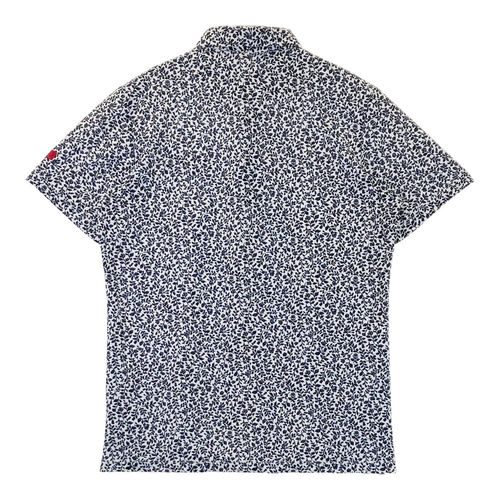 サイズ L CALLAWAY キャロウェイ レッドレーベル 半袖ポロシャツ 総柄 ホワイト系 240101538196 ゴルフウェア メンズ ストスト