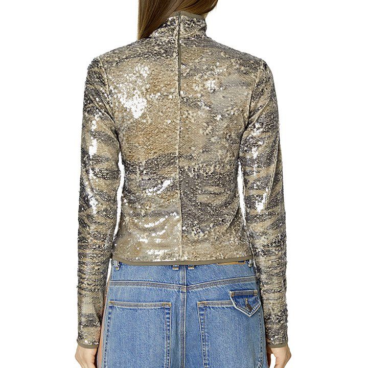 DIESEL トップス 新品・未使用 ディーゼル DIESEL [XLサイズ] タートルネックトップス