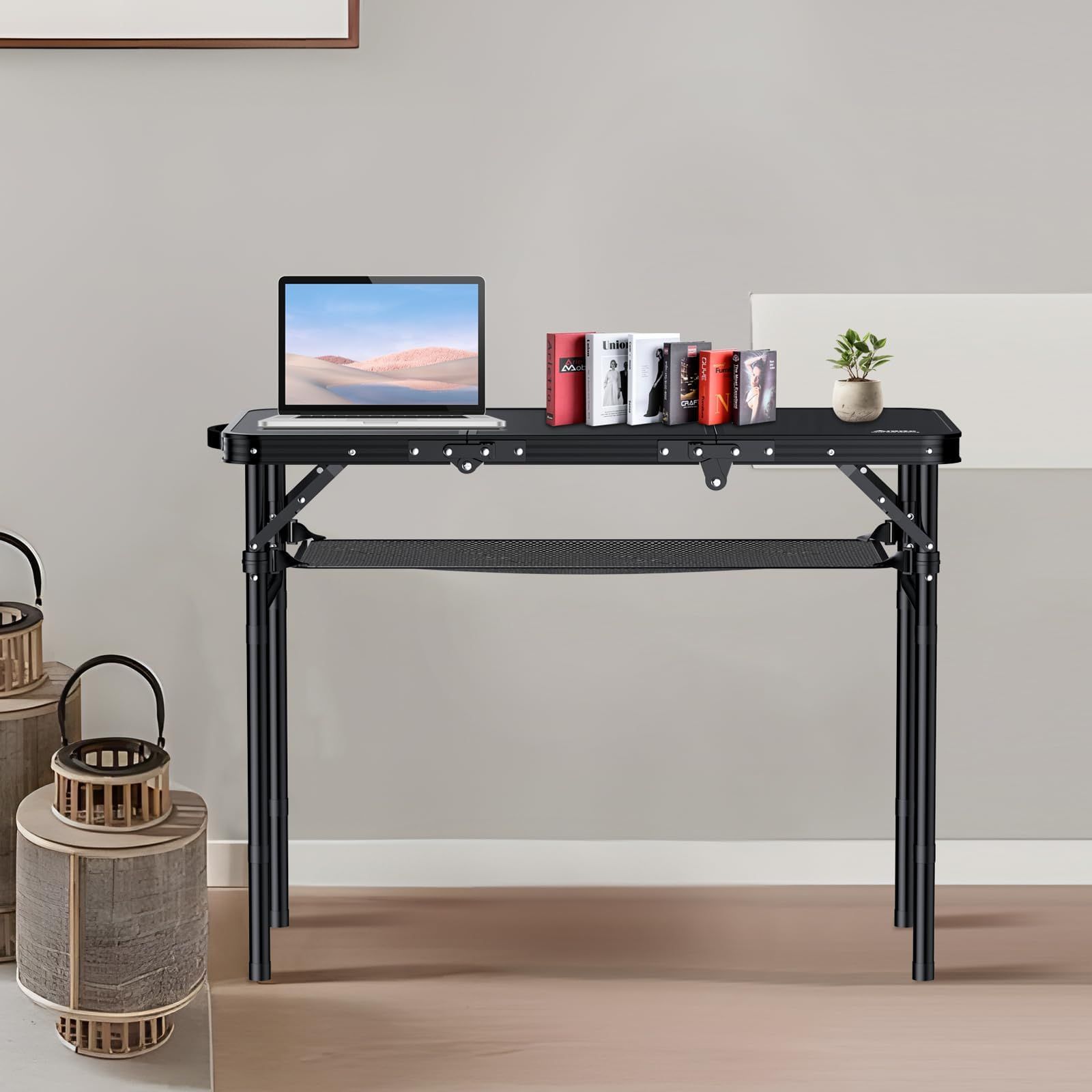 新品 Anbte Camping Tableキャンプテーブル 折りたたみ式 アルミ