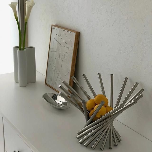 コンポート ステンレススチール製フルーツプレート