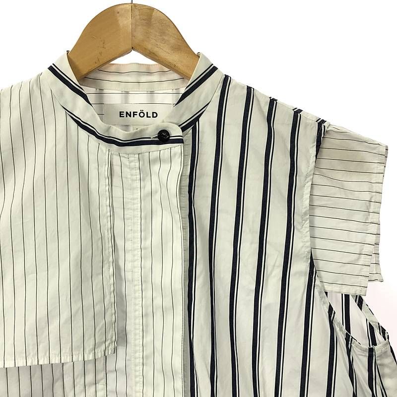 ENFOLD】SQUARE FRENCH SHIRT 38