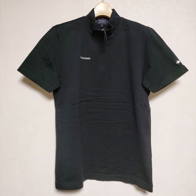 PEARLY GATES ハーフジップ ゴルフウェア 半袖Tシャツ